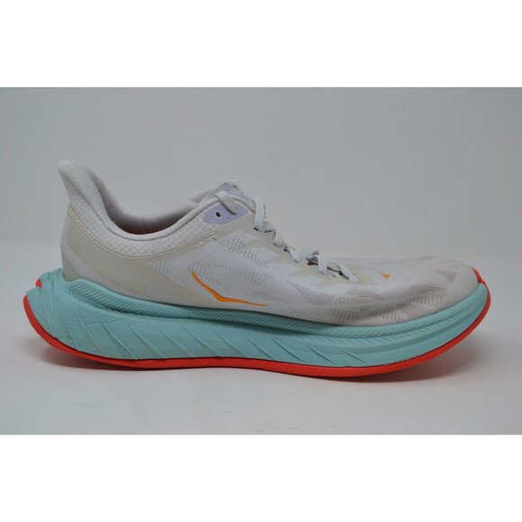 Hoka‎ One One Men's Carbon X 2 1113526 WBOR White Running Shoes Sneakers Sz 13 D - Picture 10 of 16